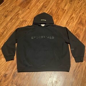 Fear of God Essentials Black Hoodie